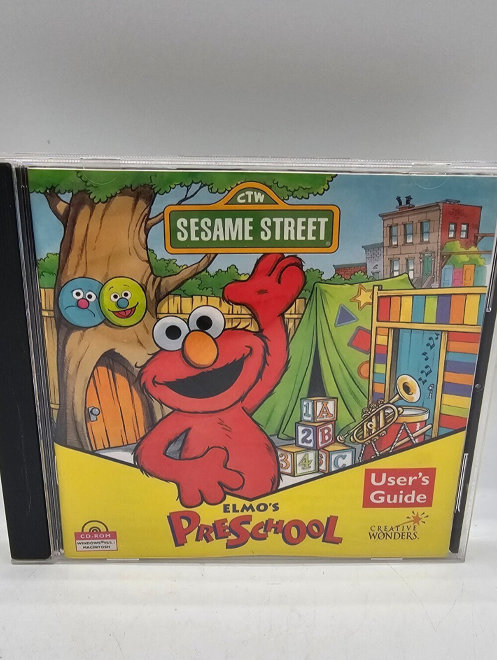 Sesame Street PC CD-ROM: Elmo's Preschool Kids Educational